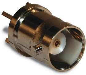 031-5976-50RFX, RF Connectors / Coaxial Connectors BNC VERTICAL PCB RECEPT