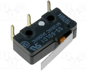 SS-5GLD1, Basic / Snap Action Switches Subminiature Basic Switch