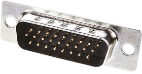 09562005615050, 26 Way Cable Mount D-sub Connector Plug, 2.29mm Pitch