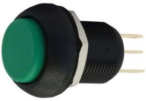 IMP7Z432, Pushbutton Switch Momentary Function 1NO + 1NC Panel Mount Black / Green IMP7Z432, Pushbutton Switch Momentary Function 1NO + 1NC Panel Mount Black / Green