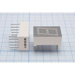 GNS-5611BG-21, Индикатор зеленый 12.60х19.00мм, 11мКд, общий анод; № 15457G СД дисплей 7/1 \14,2\зел