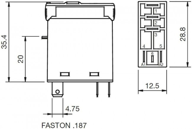 Промежуточное реле C10-G10/DC24V PN93491 Промежуточное реле C10-G10/DC24V PN93491