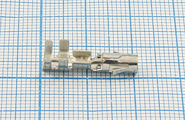 Наконечник кабельный гнездо "I" 3,5, 1-1,5S, [DJ222-3,5B]; №14062 клемма нак/каб гн "I" 3,5\\1-1,5S\\ \[DJ222-3,5B]