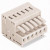 734-106, 6-контакт. розетка, шаг 3,5 мм, светло-серая
