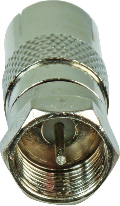 PSG08524, РЧ/Коаксиальный адаптер, F, Штекер, TV Коаксиальный, Гнездо, Прямой Переходник, 75 Ом PSG08524, РЧ/Коаксиальный адаптер, F, Штекер, TV Коаксиальный, Гнездо, Прямой Переходник, 75 Ом