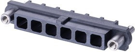 M80-263F906-00-00, Корпус разъема, Datamate Mix-Tek M80, Гнездо, 6 вывод(-ов), 4 мм M80-263F906-00-00, Корпус разъема, Datamate Mix-Tek M80, Гнездо, 6 вывод(-ов), 4 мм