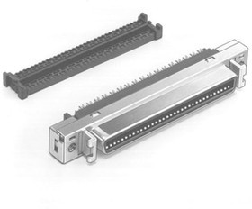 10240-0210EC, D-Sub Micro-D Connectors 40P RECEPT SHIELDED IDC WIREMNT PANELMNT