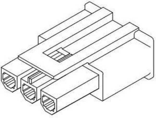 67969-0001, Headers &amp; Wire Housings MINI-FIT CONN