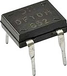 Диодный мост DF10M DIP4 Диодный мост DF10M DIP4