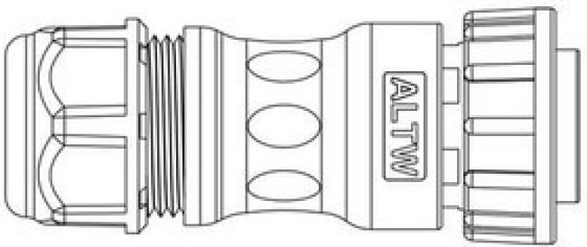 99 0429 44 04, Circular Connector, M12, Plug, Right Angle, Poles - 4, Screw Terminal, Cable Mount