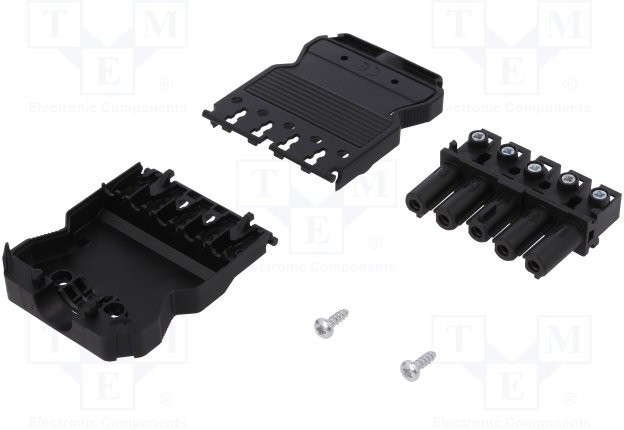 86 0136 0000 00404, Circular Connector, M12, Socket, Straight, Poles - 4, DIP Solder, Panel Mount