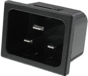 745W-15/07, AC Power Entry Modules SNAP-IN .187 Q.D SDR 745W-15/07, AC Power Entry Modules SNAP-IN .187 Q.D SDR