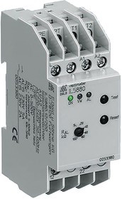 IL5880.12 AC50-400Hz 220-240V 5-100kOHM, Voltage Monitoring Relay, 1, 3 Phase, DPDT, 0 500V ac, DIN Rail
