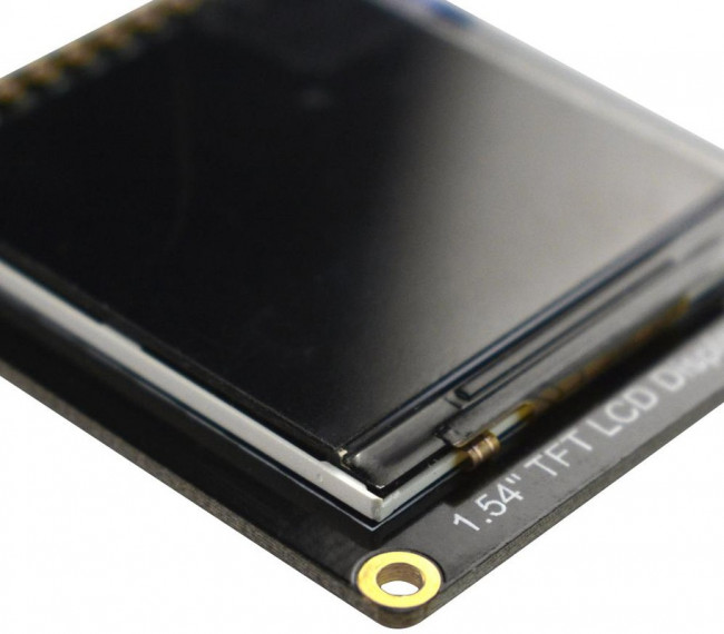 DFR0649, Expansion Board, 1.54" 240x240 IPS TFT LCD Display, ST7789, UNO R3/Leonardo/FireBeetle M0 Boards