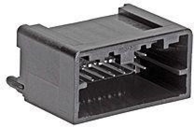 34825-0125, Automotive Connectors MINI50 VHDR 12CKT GRY POL B TRAY