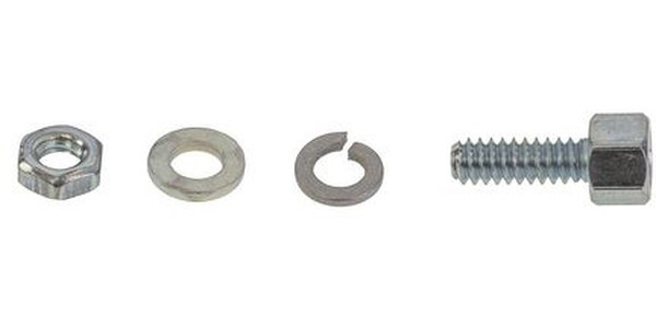 3341-1S-BULK-PKG, 3341 Series Jack Screw For Use With D-Sub Connector