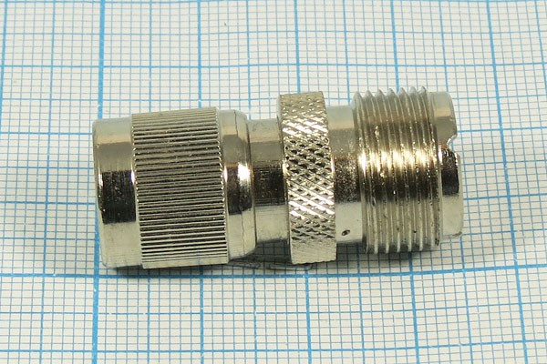 Разъем TNC вилка - разъем UHF розетка