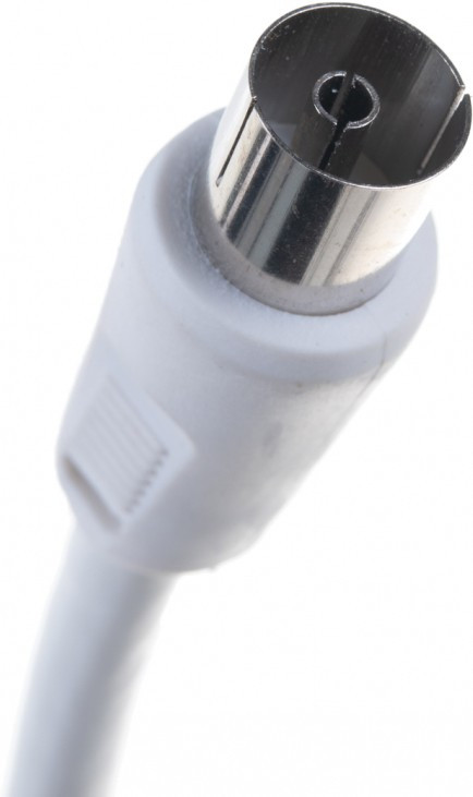 Кабель ТВ вилка - ТВ розетка длина 1 м. T5001 30003923