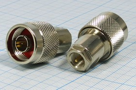 Штекер N-Штекер FME, переходник, позолоченный центральный контакт; №1555 штек N-штек FME