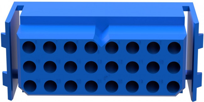 M80-5711005, Headers &amp; Wire Housings 5+5 Way Male Crimp L/Bore + WO JS