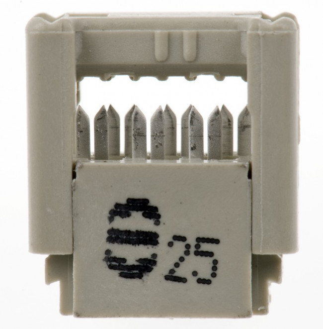 09185067803, Вилка, IDC, "мама", PIN 6, на шлейф, 1,27мм, Ш.контактов 2,54мм