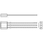 AH180-PG-B, Omnipolar Hall Effect Sensor Switch, 3-Pin SIP AH180-PG-B, Omnipolar Hall Effect Sensor Switch, 3-Pin SIP