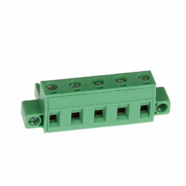 1858798, Pluggable Terminal Blocks 5 Pos 7.62mm pitch Plug 24-12 AWG Screw