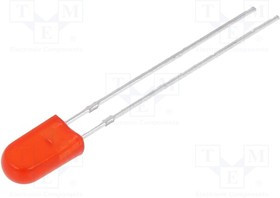 N0R35L71, LED; rectangular; 2.54x5mm; red; 30?35(typ)-50mcd; 50°; 20mA; 85mW