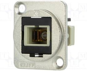 CP30216M, Разъем: световодный, проходник, SC, с обеих сторон, Мат-л: металл CP30216M, Разъем: световодный, проходник, SC, с обеих сторон, Мат-л: металл