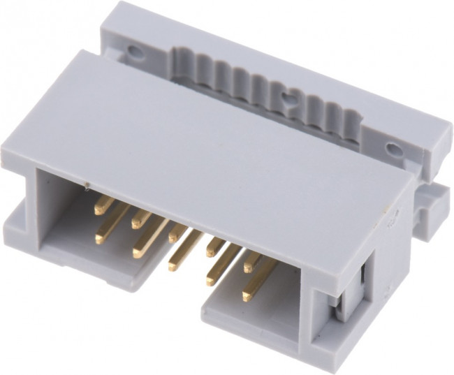 AWHC 10-0111-T, 10-Way IDC Connector Plug for Cable Mount, 2-Row