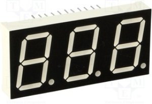 LTD080BAG-103, Дисплей: LED, 7-сегментный, 20,32мм, 0,8", II.зн: 3, зеленый, 7,6мкд LTD080BAG-103, Дисплей: LED, 7-сегментный, 20,32мм, 0,8", II.зн: 3, зеленый, 7,6мкд