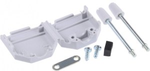 86553329BLF, Nylon D Sub Backshell, 9 Way, Strain Relief 86553329BLF, Nylon D Sub Backshell, 9 Way, Strain Relief