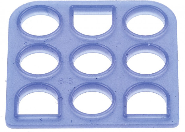 794277-1, Прокладка корпуса, Universal MATE-N-LОK, 6,35мм, PIN: 9, Конф: 3х3 794277-1, Прокладка корпуса, Universal MATE-N-LОK, 6,35мм, PIN: 9, Конф: 3х3