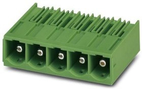 1998946, Pluggable Terminal Blocks 3 Pos 10.16mm pitch Through Hole Header