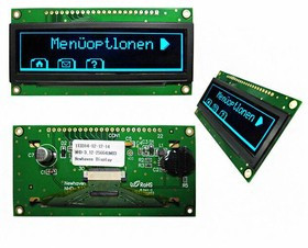 NHD-3.12-25664UMB3, OLED Displays & Accessories OLED 256x64 Blue 3.12" Multi-Font 3V NHD-3.12-25664UMB3, OLED Displays & Accessories OLED 256x64 Blue 3.12" Multi-Font 3V