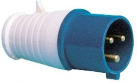 SQ0601-0001, Вилка на кабель 16А 220В 2P+PE