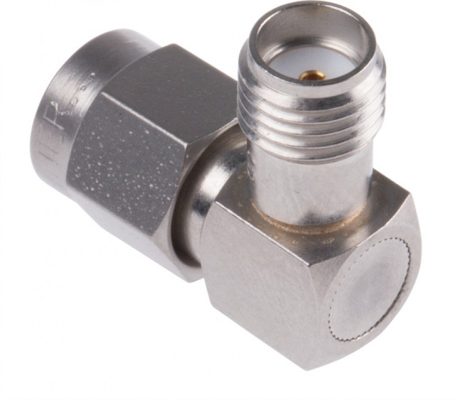 53"SMA-50-0-51/199"NE, РЧ/Коаксиальный адаптер, SMA, Штекер, SMA, Гнездо, Прямоугольный Переходник, 50 Ом