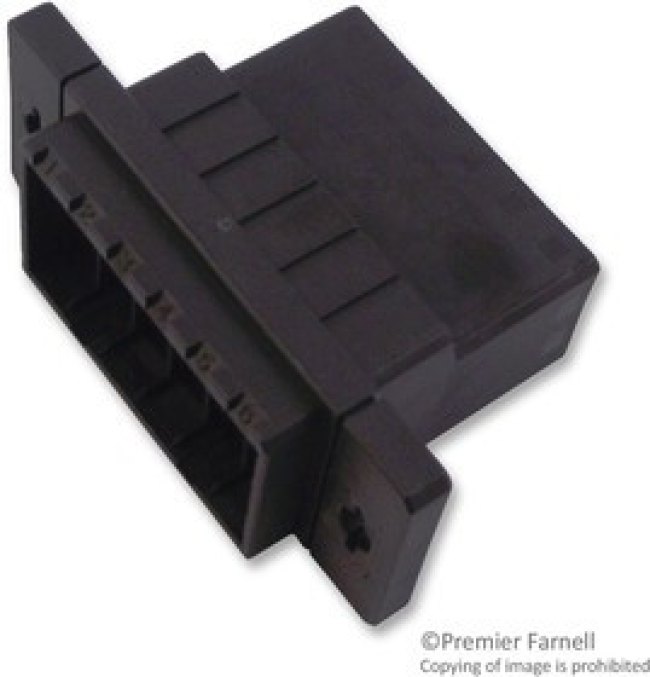 917241-6, Headers & Wire Housings 12 POS HOUSING TAB DUAL PANEL MOUNT 917241-6, Headers & Wire Housings 12 POS HOUSING TAB DUAL PANEL MOUNT