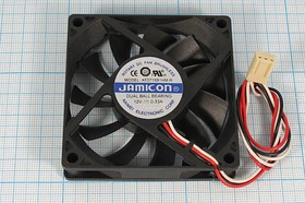 Вентилятор 12В с контролем скорости, 70x70x15мм, шариковый подшипник, 4200об/мин, ВН226 вент 70x70x1