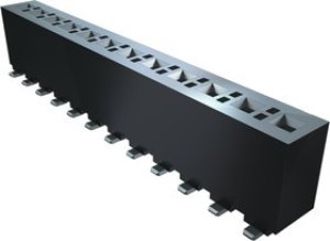 FHP-02-02-T-S-K-TR, FHP Series Straight Surface Mount PCB Socket, 2-Contact, 1-Row, 3.962mm Pitch, Solder Termination FHP-02-02-T-S-K-TR, FHP Series Straight Surface Mount PCB Socket, 2-Contact, 1-Row, 3.962mm Pitch, Solder Termination