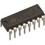 L293D, Двухтактный, четырехканальный драйвер двигателей постоянного тока, с защитными диодами, [PDIP L293D, Двухтактный, четырехканальный драйвер двигателей постоянного тока, с защитными диодами, [PDIP