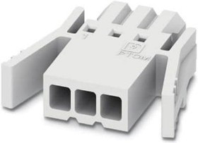 1015462, Pluggable Terminal Blocks PTCM 0,5/ 4-PL-2,5WH 160V, PLUG W/LATCH