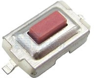 KAN0441B-0252B1-14, (= IT-1181-180G-G) кнопка тактовая 6х3 SMD h=2.5мм