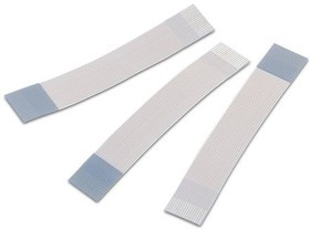 687728200002, 6877 FFC Jumper Cable, 0.5mm Pitch, 28 Way, 200mm Cable Length, 500 mA, 60 V ac