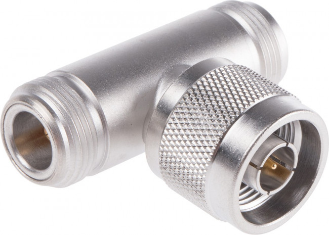 43_N-50-0-1/133_NE, RF Adapters - Tee RF Adapters - Tee N plug(m), jack(f), jack(f) 43_N-50-0-1/133_NE, RF Adapters - Tee RF Adapters - Tee N plug(m), jack(f), jack(f)
