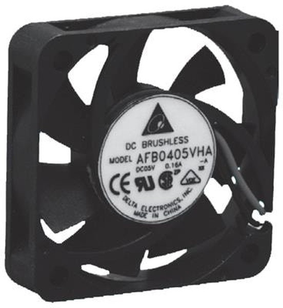 AFB0412VHA-A, AXIAL FAN, 40MM, 12V, 9.254CFM, 35.5DBA
