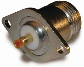 172323, RF Connectors / Coaxial Connectors N PANEL RECEPTACLE 2 HOLE FLANGE