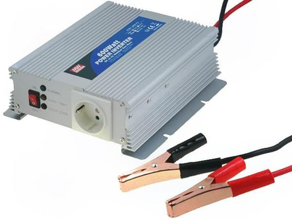 A301-600-F3, DC/AC инвертор, 600Вт, вход 12В, выход 230В(преобразователь автомобильный)