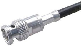 11"BNO-0-4-1/133"NE, Разъем РЧ / Коаксиальный, Twinax Коаксиальный, Прямой Штекер, Обжимание, Пайка, 50 Ом, RG108A/U