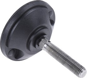 A195/005, M16 PA Reinforced Nylon Adjustable Foot, 2000kg Static Load Capacity 10° Tilt Angle A195/005, M16 PA Reinforced Nylon Adjustable Foot, 2000kg Static Load Capacity 10° Tilt Angle